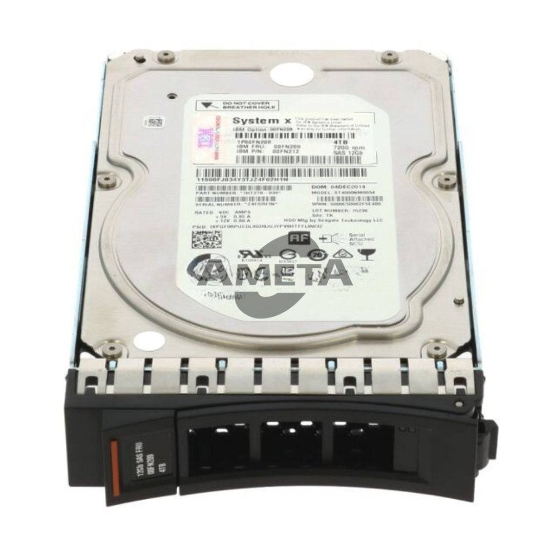 00FN208 - 4TB 7.2K 12G NL SAS 3.5" G2HS 512e HDD