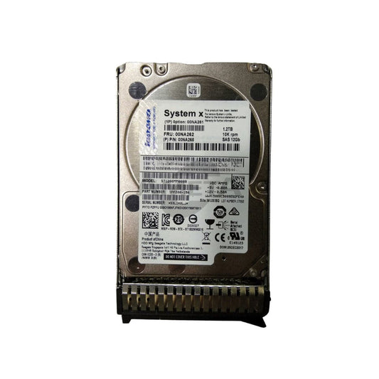 00NA261 / 00NA262 - 1.2TB 10K 12Gbps SAS 2.5" G3HS 512e HDD