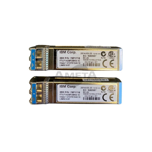 2072-ACHT / 78P1718*2 - 8Gb FC SFP LW Transceiver Pair