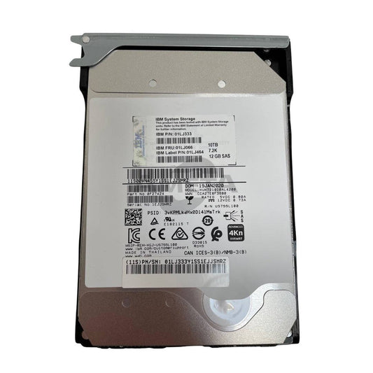 2076-AH79 / 01LJ033  / 01LJ066 - IBM 10TB 7.2K 3.5 Inch NL HDD for V7000 G2