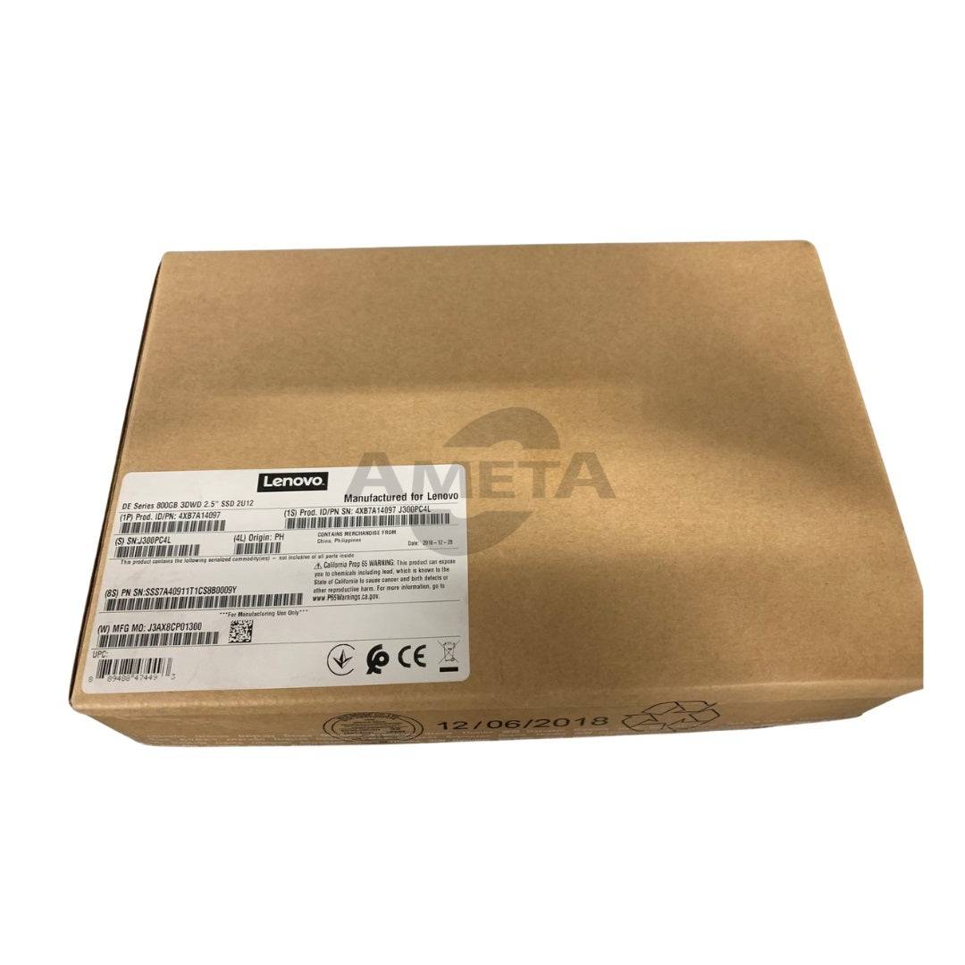 4XB7A14097 - Lenovo ThinkSystem DE Series 800GB 3DWD 2.5" SSD 2U12