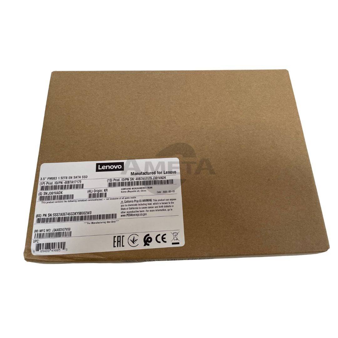 4XB7A17179 / 01PE103 - ThinkSystem 3.5" PM883 1.92TB Entry SATA 6Gb Hot Swap SSD