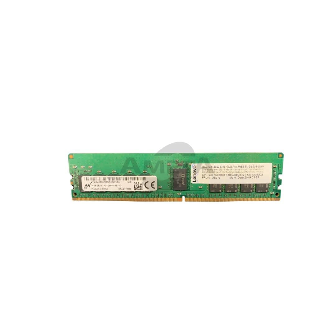 7X77A01303 / 4X77A08599 / 01DE973 - ThinkSystem 16GB TruDDR4 2666 MHz (2Rx8 1.2V) RDIMM