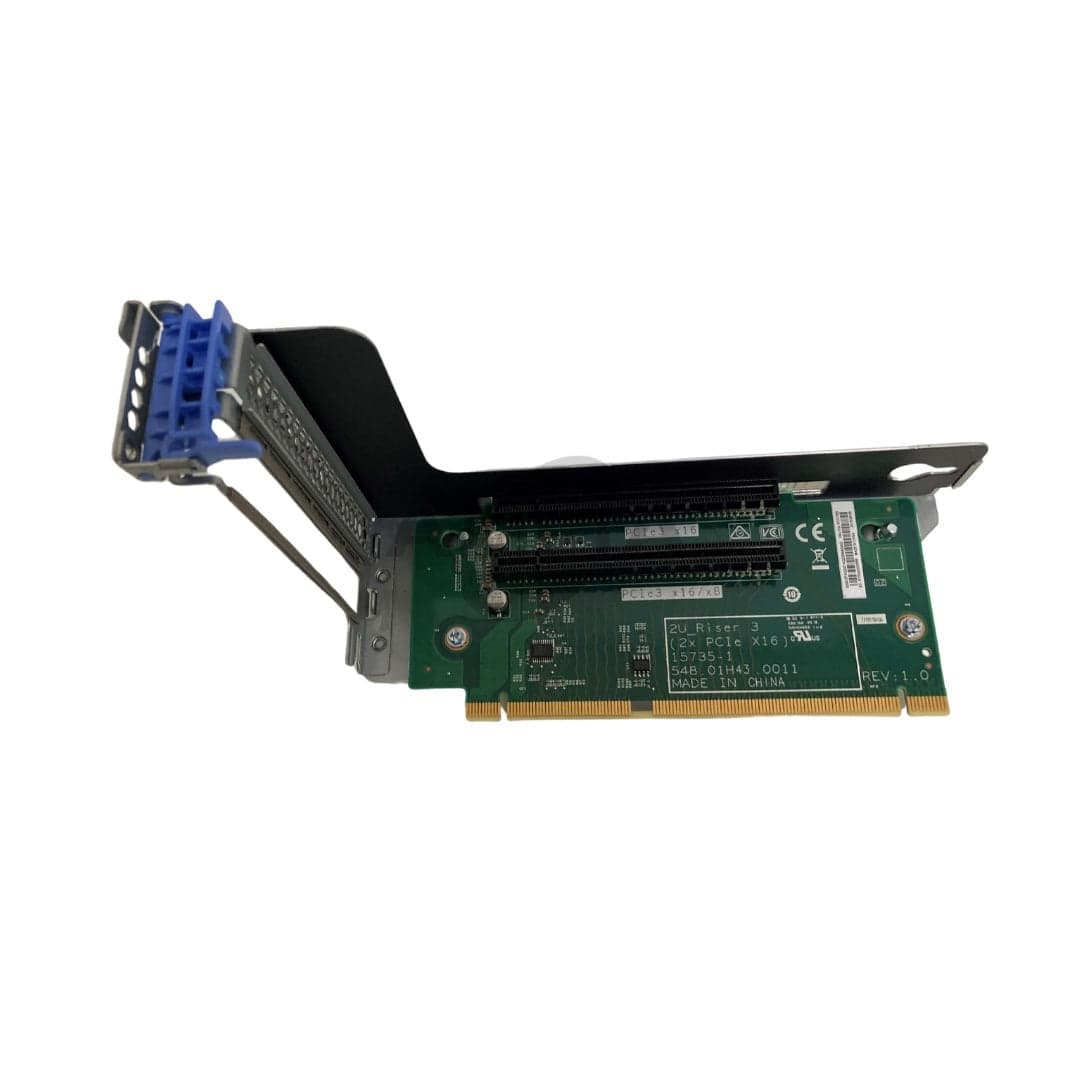 7XH7A02679 / 01GV295 - ThinkSystem SR550/SR590/SR650 (x16/x8)/(x16/x16) PCIe FH Riser 2 Kit