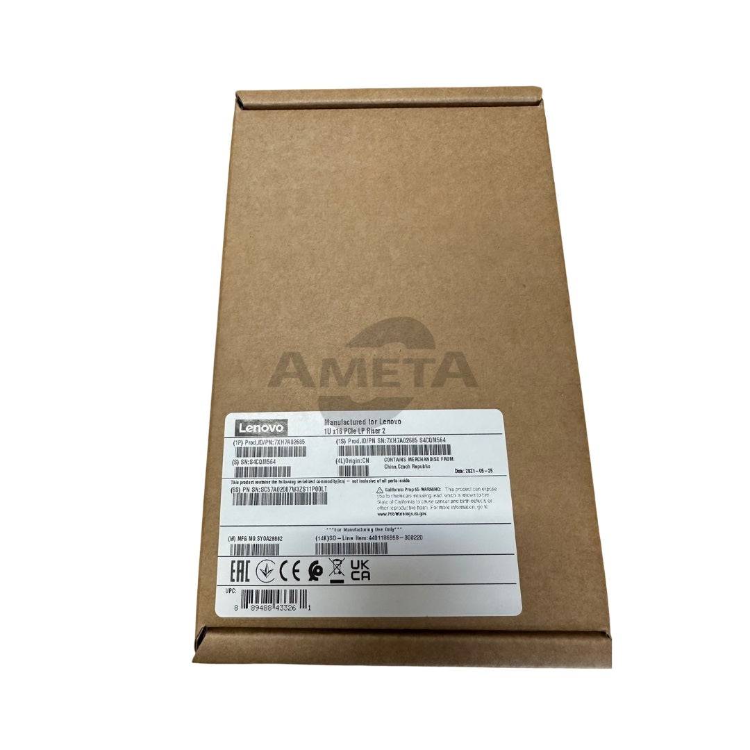 7XH7A02685 - ThinkSystem SR530/SR570/SR630 x16 PCIe LP Riser 2 Kit