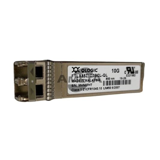 FTLX8571D3BCL-QL - QLogic 10Gb SFP+ SR Optical Transceiver