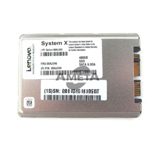 00AJ345 - IBM 480GB SATA 1.8" MLC Enterprise Value SSD