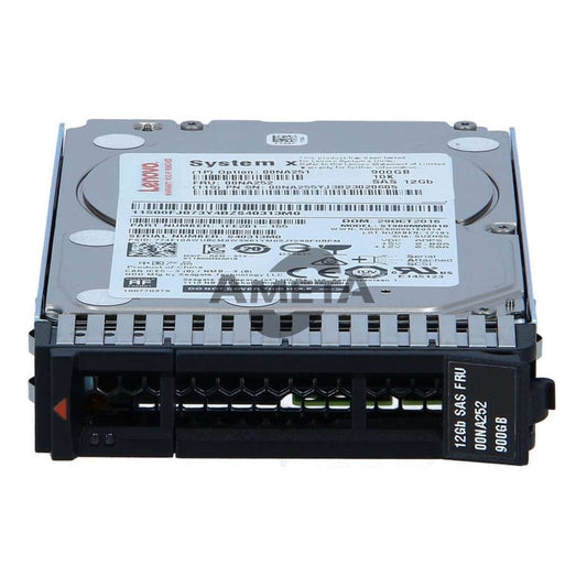 00NA251 / 00NA252 - Lenovo 900GB 10K 12Gbps SAS 2.5" G3HS 512e HDD