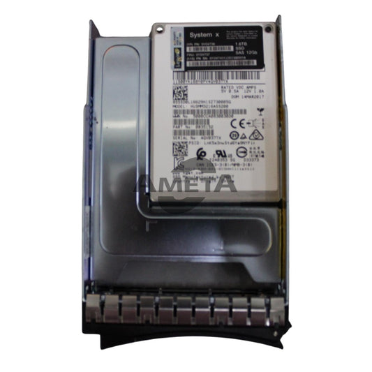 LENOVO 01GV736 / 01GV737 / 01GV740 - 1.6TB Enterprise Performance 12G SAS HS 3.5" SSD for System x, Flex System and NeXtScale