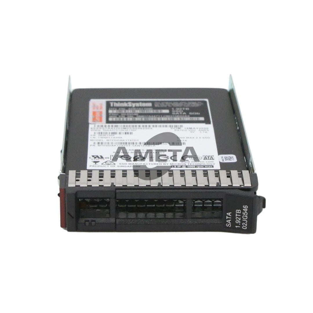 LENOVO 4XB7A17090 / 02JG546 - ThinkSystem 2.5" 5300 1.92TB Mainstream SATA 6Gb Hot Swap SSD