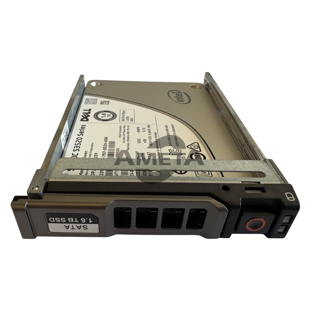 DELL 0R3J3Y - DELL 1.6TB 6G 2.5" Read Intensive MLC SATA SSD