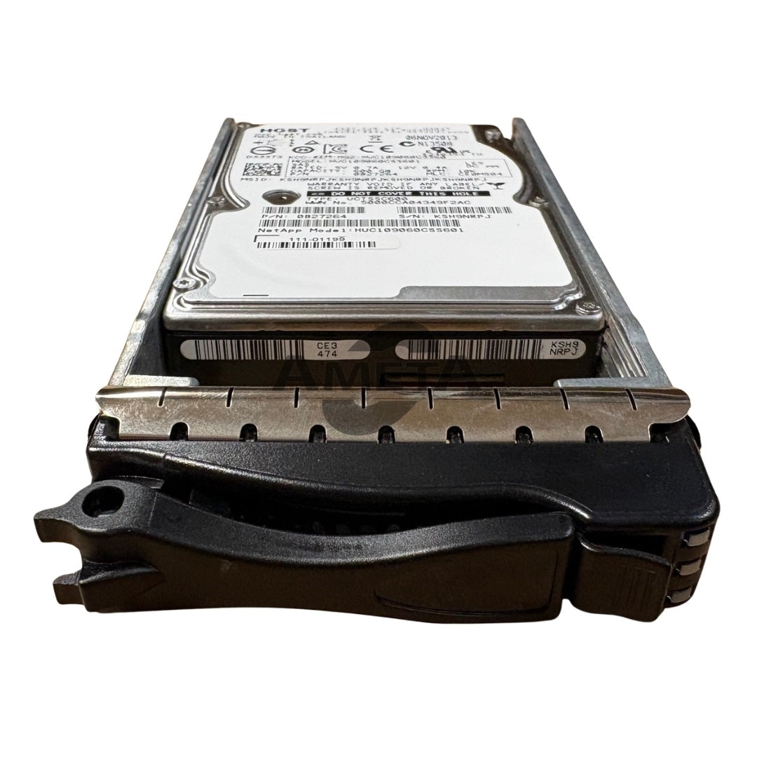 NetApp 111-01199 / 0B27264 – 600GB 10K 6Gb/s SAS 2.5″ Enterprise HDD (for E-Series)