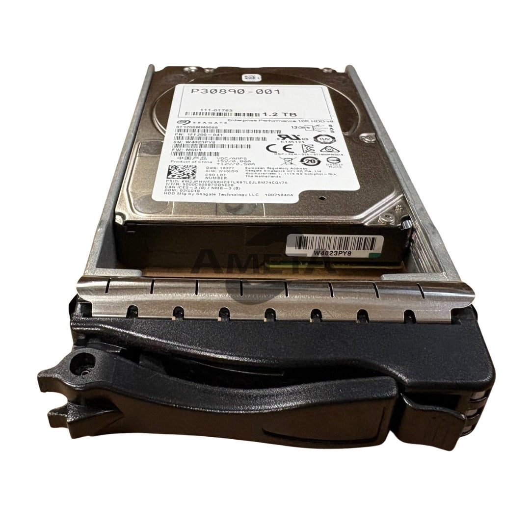 NetApp 111-01763 – 1.2 TB 10K 12 Gb/s SAS 2.5″ Enterprise HDD (for DE6600)