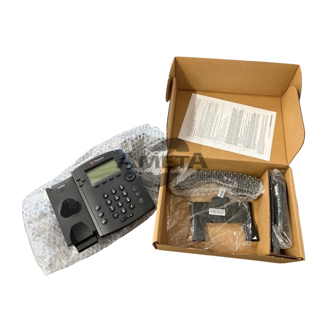 POLYCOM 2200-48350-019 - Polycom IP Phone VVX 311, 6-Lines, Gigabit Ethernet Skype For Business Edition, PoE