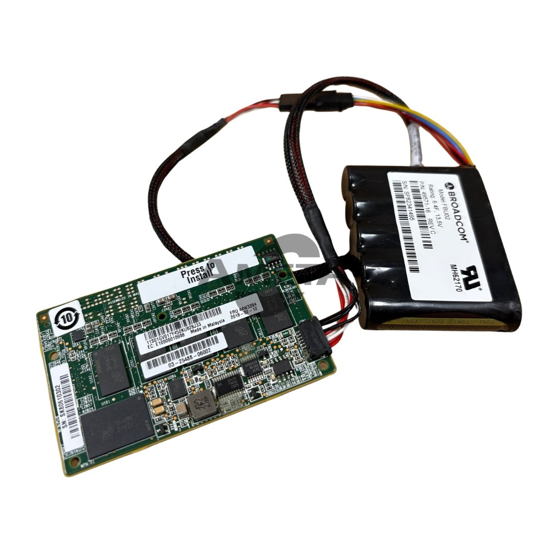 44W3394 / 47C8664 / 47C8665 – IBM ServeRAID M5200 2GB Flash + RAID-5 Upgrade