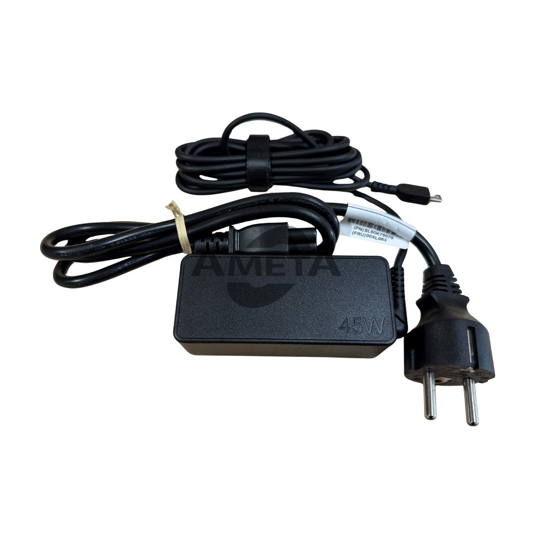 4X20M26256 - Lenovo 45W Standard AC Adapter (USB Type-C)