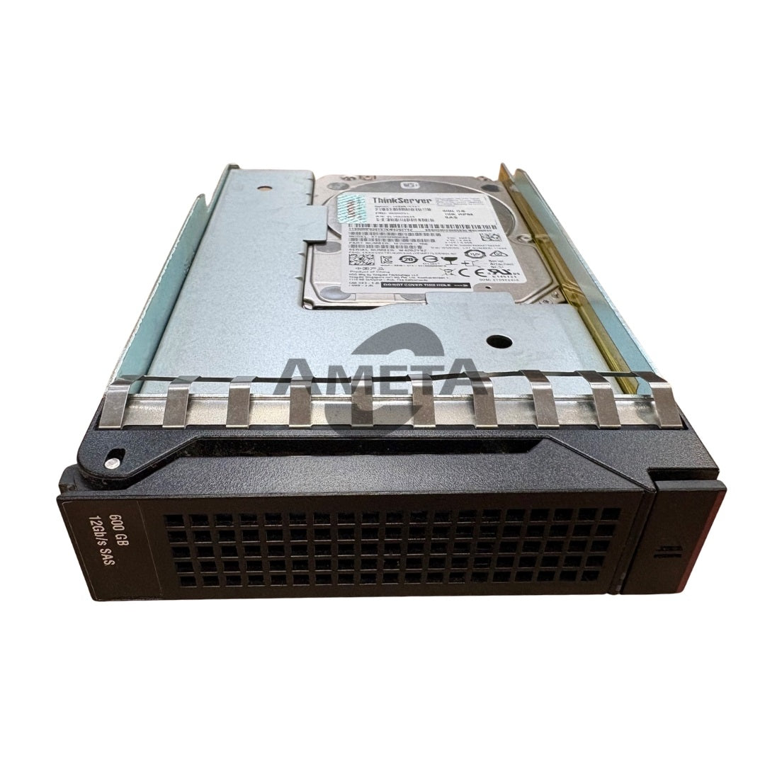 LENOVO 4XB0K12341 / 00XH231 - ThinkServer Gen 5 2.5" 600GB 10K Enterprise SAS 12Gbps HS HDD with 3.5" Tray