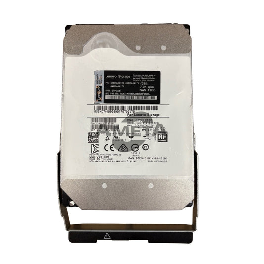 Lenovo 4XB7A14128 / 01PG651 – ThinkSystem DE Series 12TB 7.2K 3.5" HDD for 4U60 Enclosure