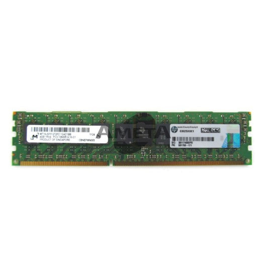 595096-001 - HP 4GB (1x4GB) Single Rank PC3-10600 Memory Kit