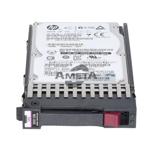 HPE MSA 300GB 6 Gb/s SAS 10K Dual-Port Enterprise HDD – 730709-001 / E2D55A
