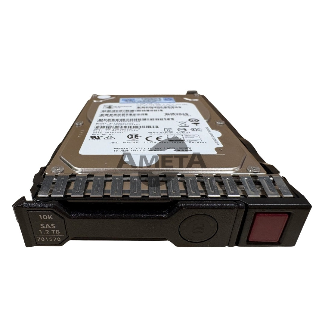 781518-B21 / 781578-001 / 796365-004 - HPE 1.2TB 12G SAS 10K 2.5in SC ENT HDD