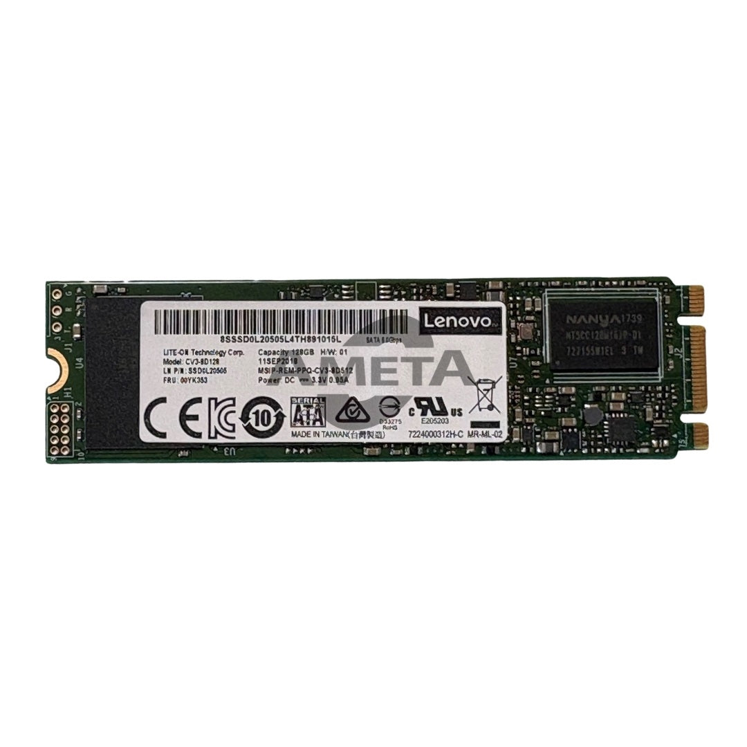 LENOVO 00YK353 - ThinkSystem M.2 128GB SATA 6Gbps Non-Hot Swap SSD
