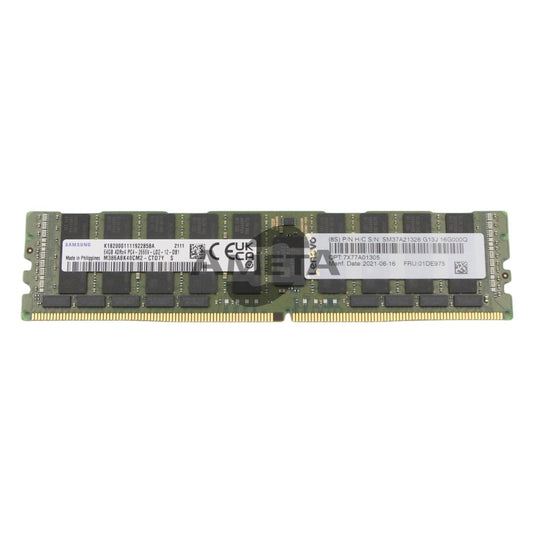 LENOVO 7X77A01305 / 01DE975 - ThinkSystem 64GB TruDDR4 2666 MHz (4Rx4 1.2V) LRDIMM