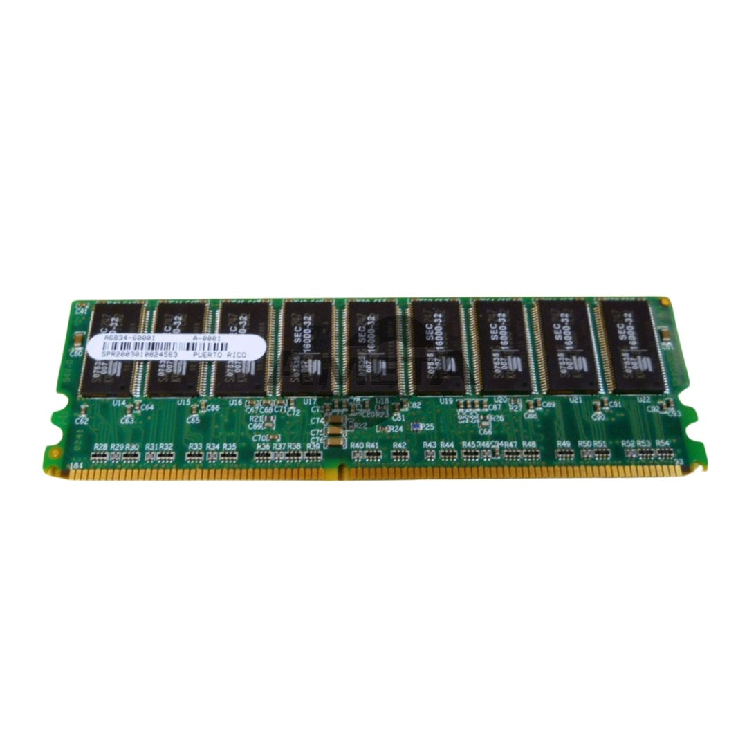 A6834-60001 - HP 1GB PC2100 DIMM for rx26xx