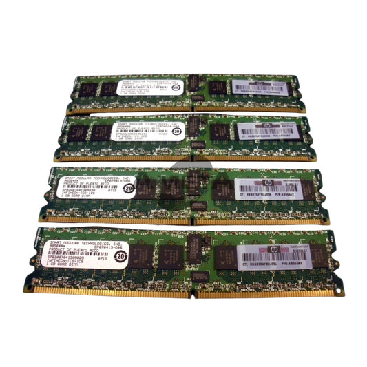 AB564A - HP 4GB DDR2 Memory Quad for rx3600/rx6600