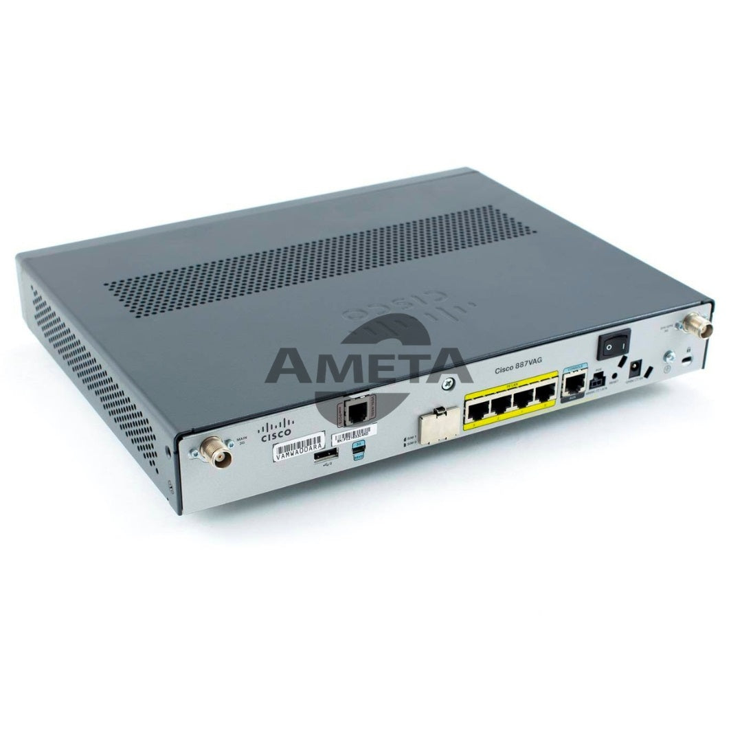 C887VAG+7-K9 - VDSL2/ADSL2+ over POTS (non-US) 3.7G HSPA+ R7 w/ SMS/GPS