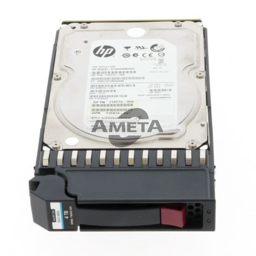 HPE MSA 4TB 6 Gb/s SAS 7,200 RPM 3.5″ Enterprise HDD – C8R26A / 718302-001
