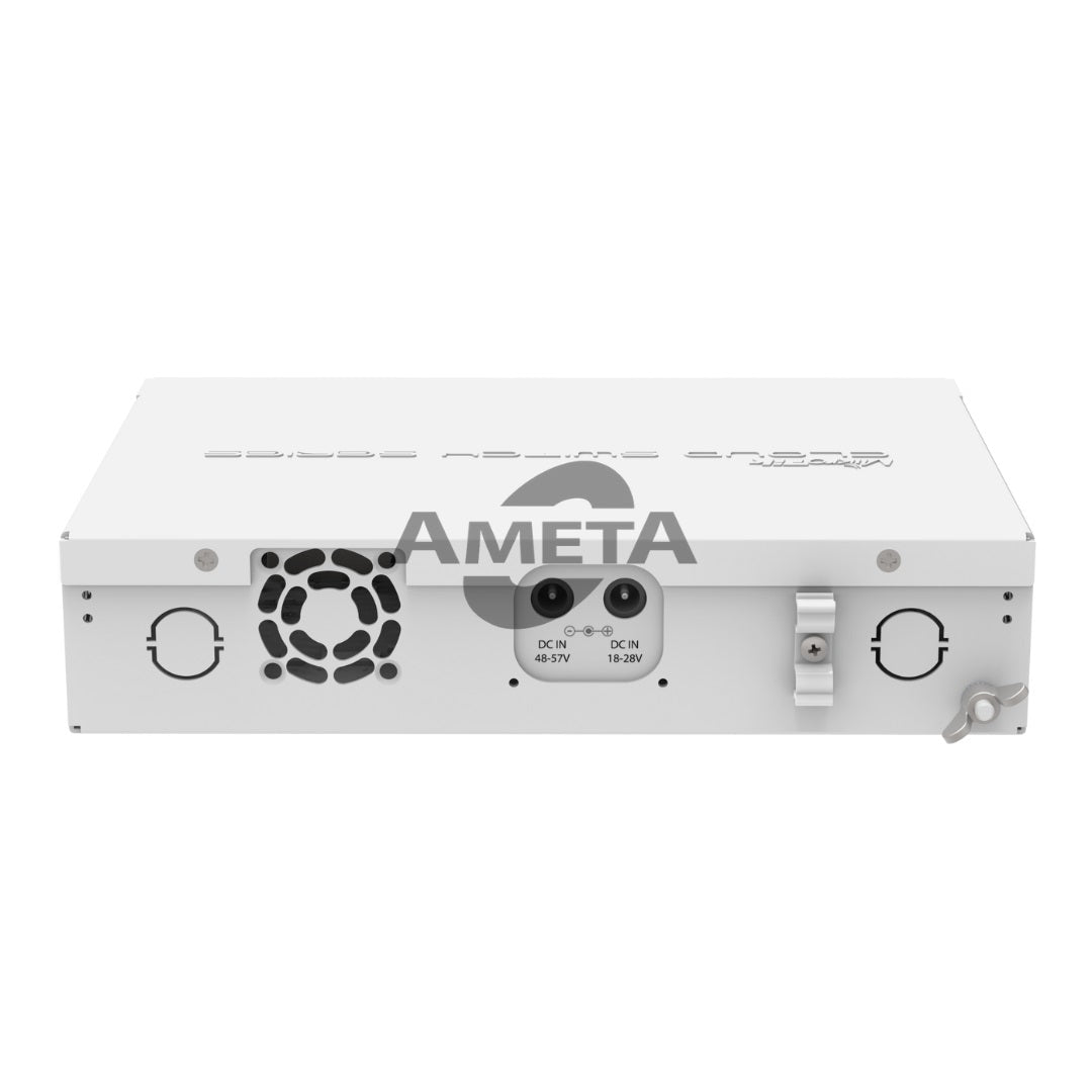 CRS112-8P-4S-IN - MikroTik 8 Gigabit Ethernet Smart Switch with PoE-out -