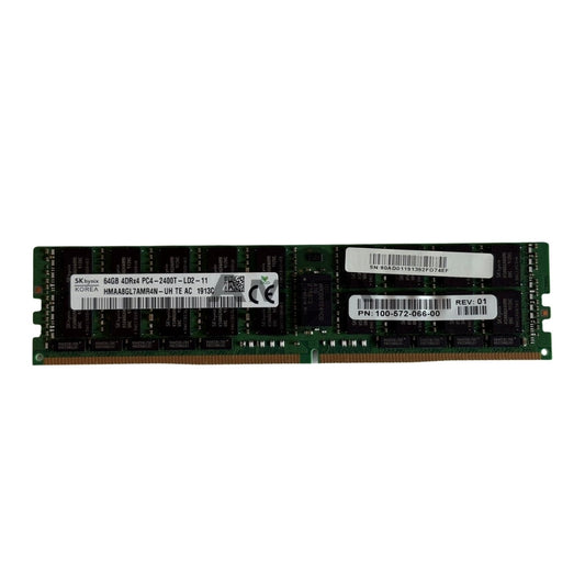 EMC 100-572-066-00 / HMAA8GL7MMR4N-UH - 64GB 4Rx4 PC4-19200T-L DDR4-2400MHz LRDIMM