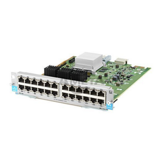 HPE J9986-61001 - Aruba 24p 1000BASE-T PoE+ v3 zl2 Mod - Ameta Computer