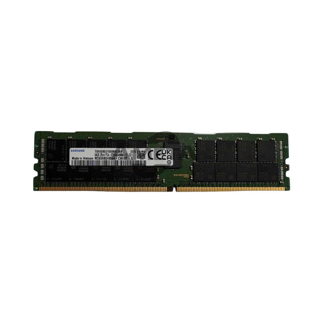 M393A8G40BB4-CWEBY - Samsung 64GB 2Rx4 3200MHZ DDR4 Memory RDIMM