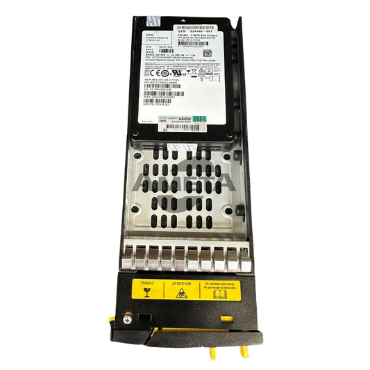 HPE 3PAR 8000 3.84TB 12G SAS SFF FIPS SSD – Refurbished Enterprise Drive