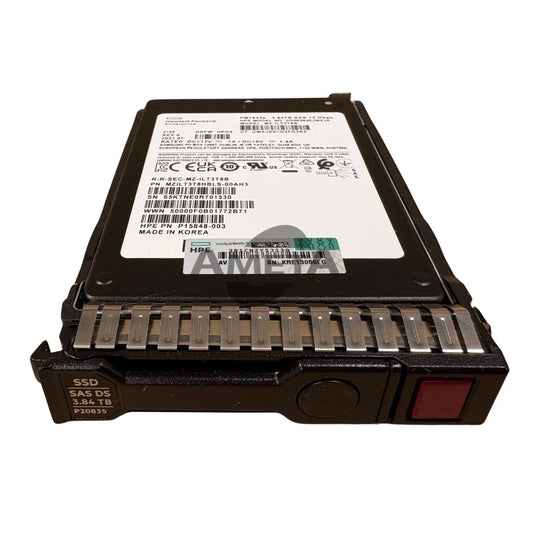 HPE 3.84TB SAS Read-Intensive SFF SC SSD – P19907-B21 / P20835-001 / P15848-003