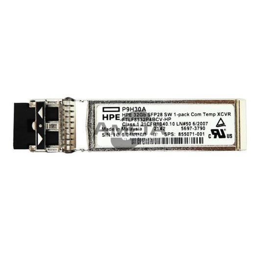 P9H30A / 855071-001 - HP 32GB SFP+ SW 1PACK Com Temp XCVR