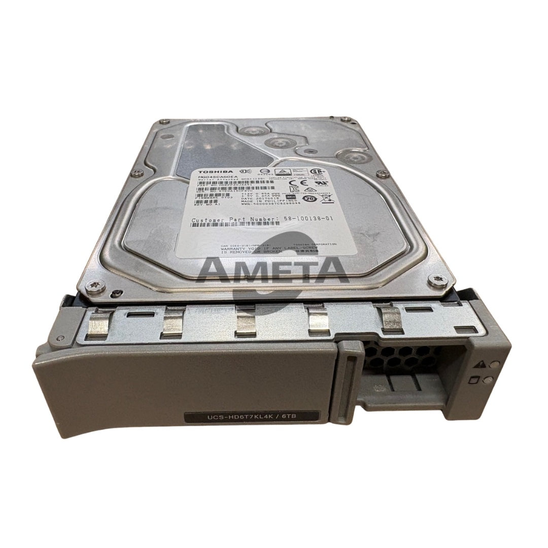 CISCO UCS-HD6T7KL4K - 6 TB 12G SAS 7.2K RPM LFF HDD (4K)