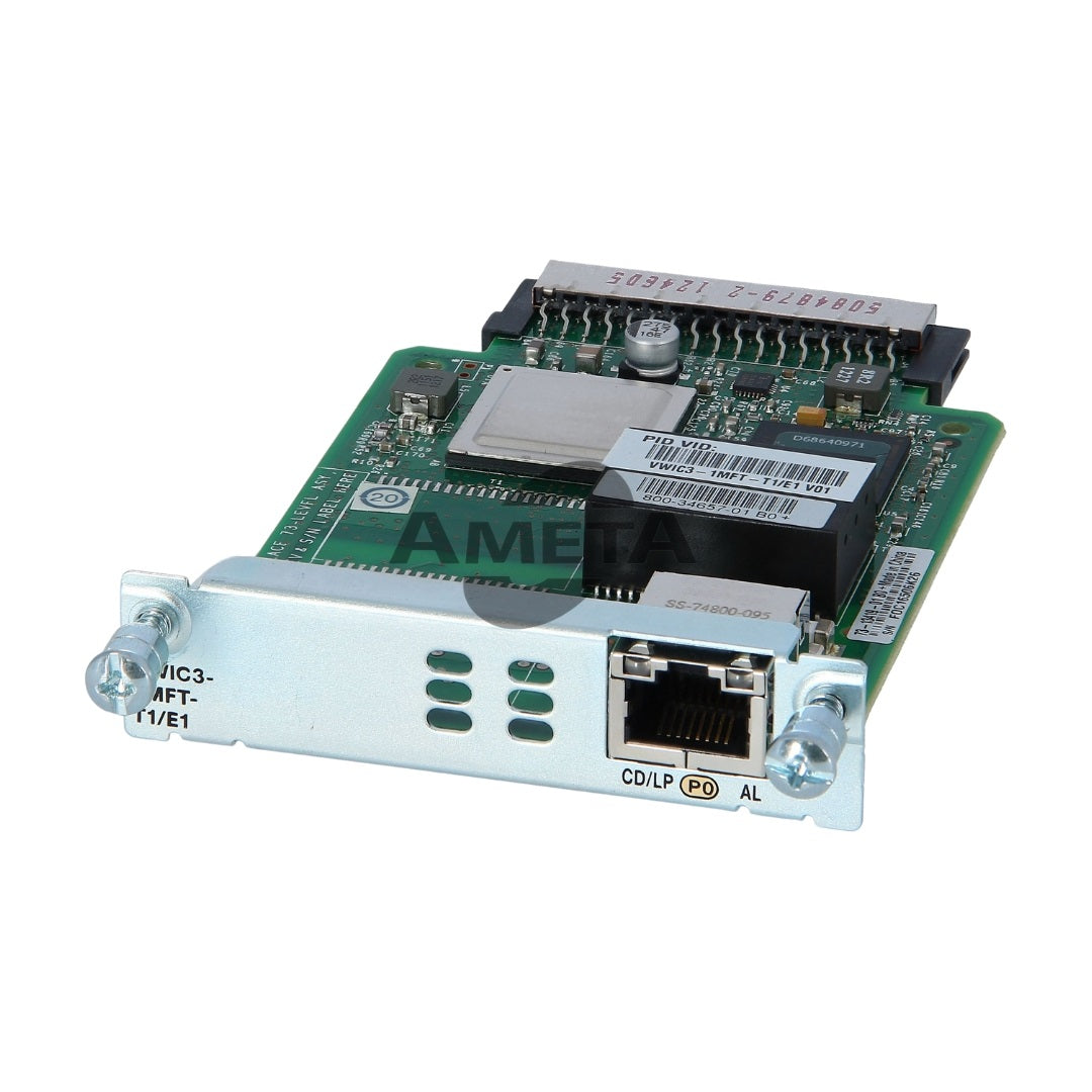 VWIC3-1MFT-T1/E1 - 1-Port 3rd Gen Multiflex Trunk Voice/WAN Int. Card - T1/E1