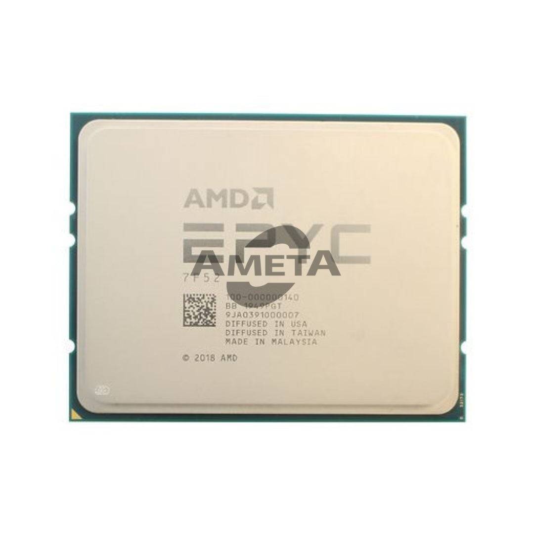 100 000000140 7F52 AMD EPYC 7F52 16 Core 3 50GHz Processor Ameta 100-000000140-7f52-amd-epyc-7f52-16-core-3-50ghz-processor-ameta