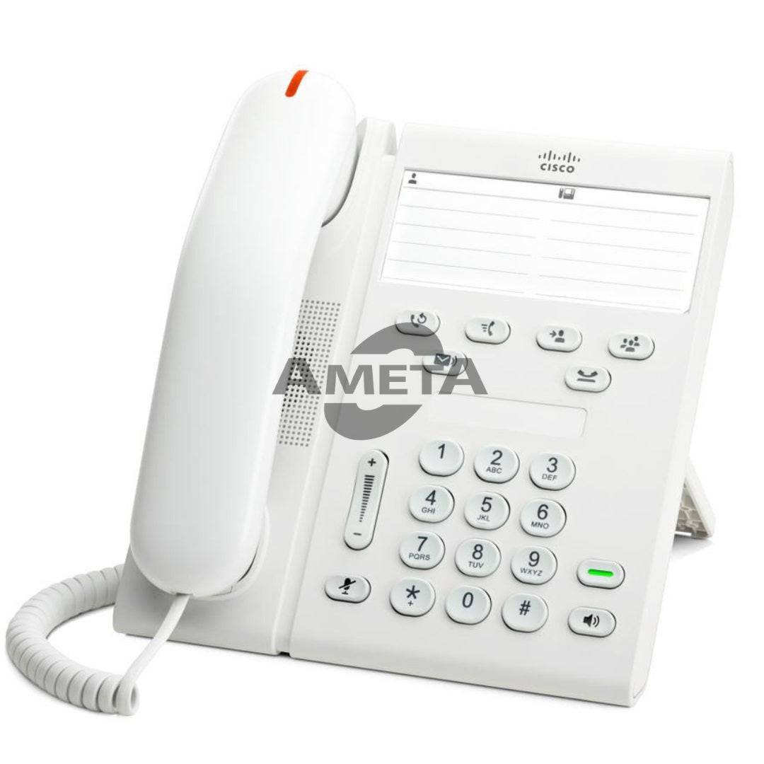 CP-6911-W-K9 - Cisco UC Phone 6911, White, Standard handset – Ameta ...