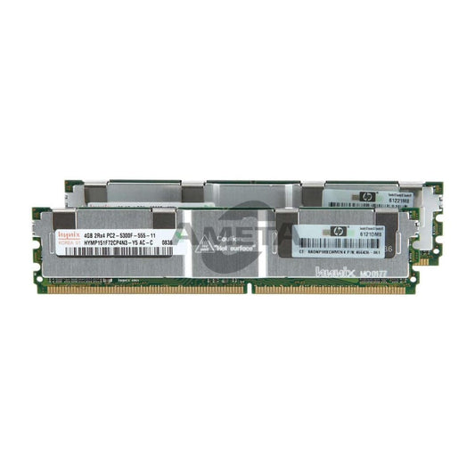466440-B21 / 2 x 466436-061 - HP 8GB FBD PC2-5300 2x4GB LP Kit