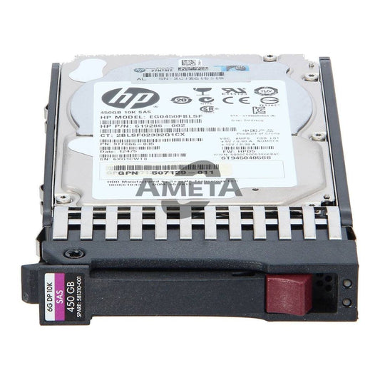 581284-B21 / 581310-001 - HP 450GB 10K DP 6G 2.5IN SAS HDD